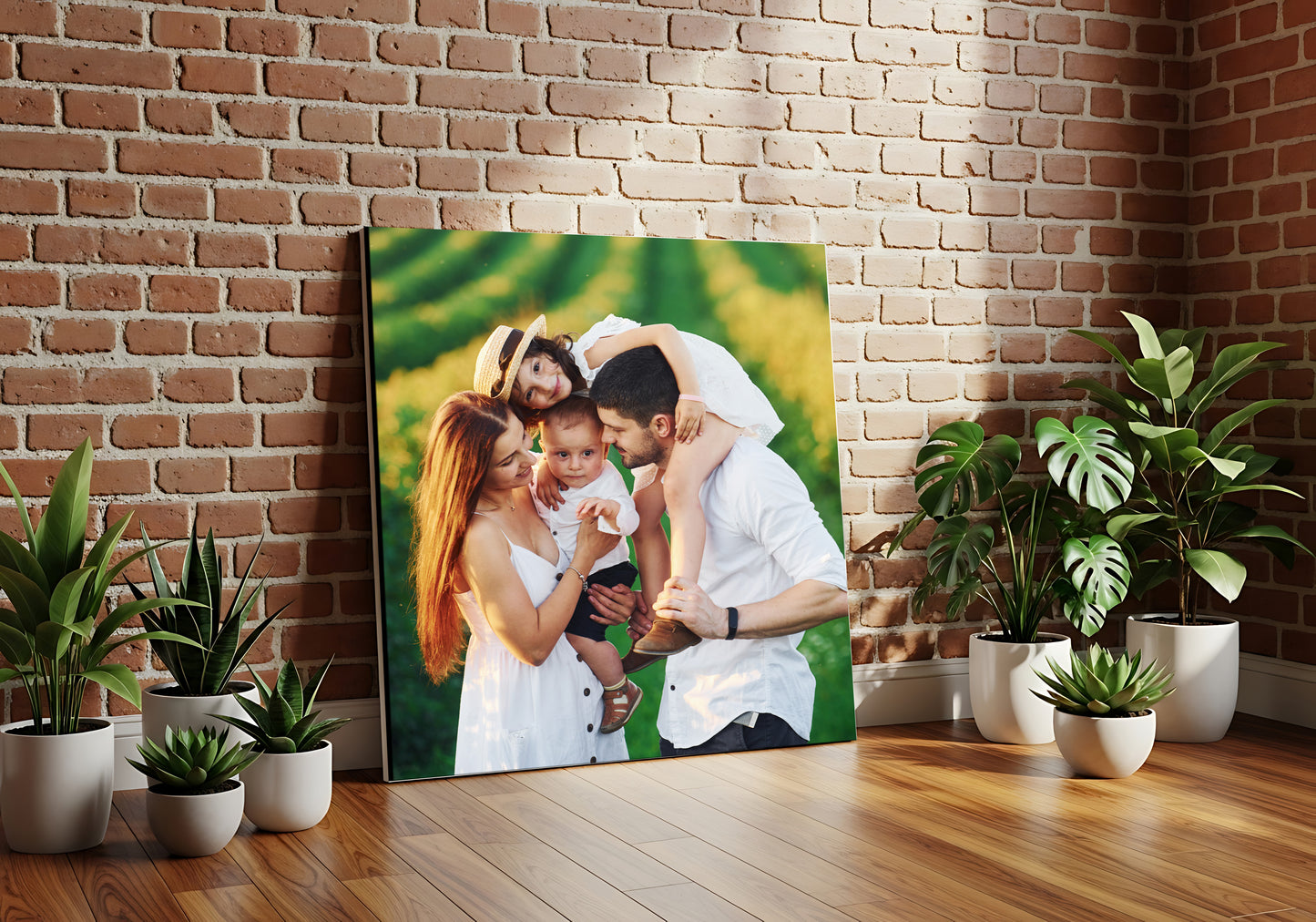 Fotografija na platnu kvadratne 1:1